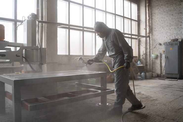 Metal Coating Detail